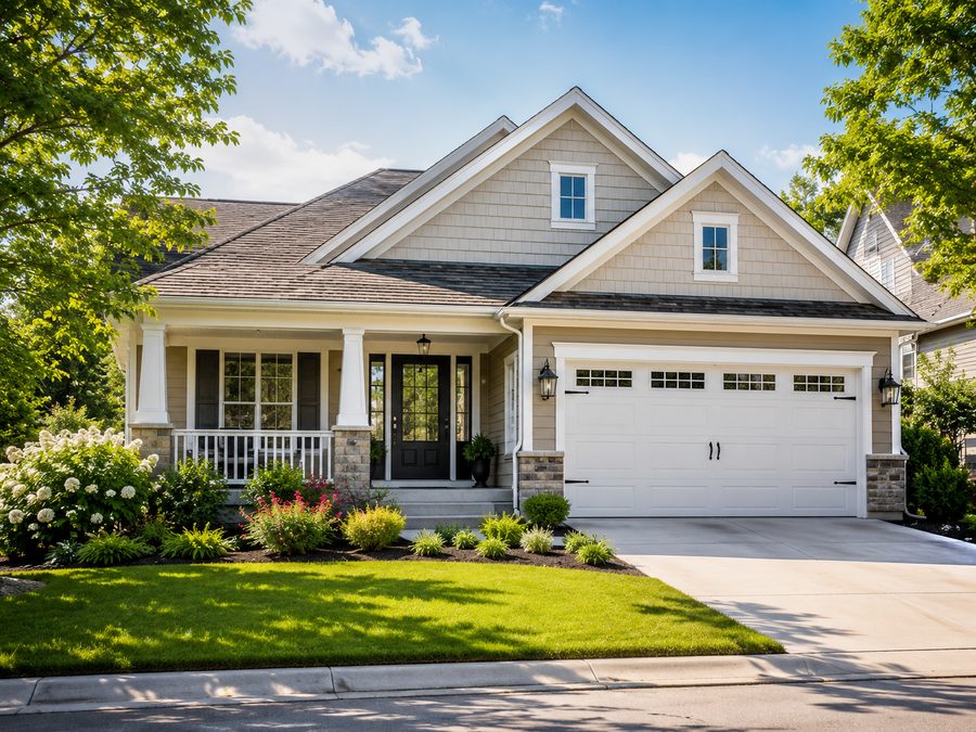 Craftsman home exterior