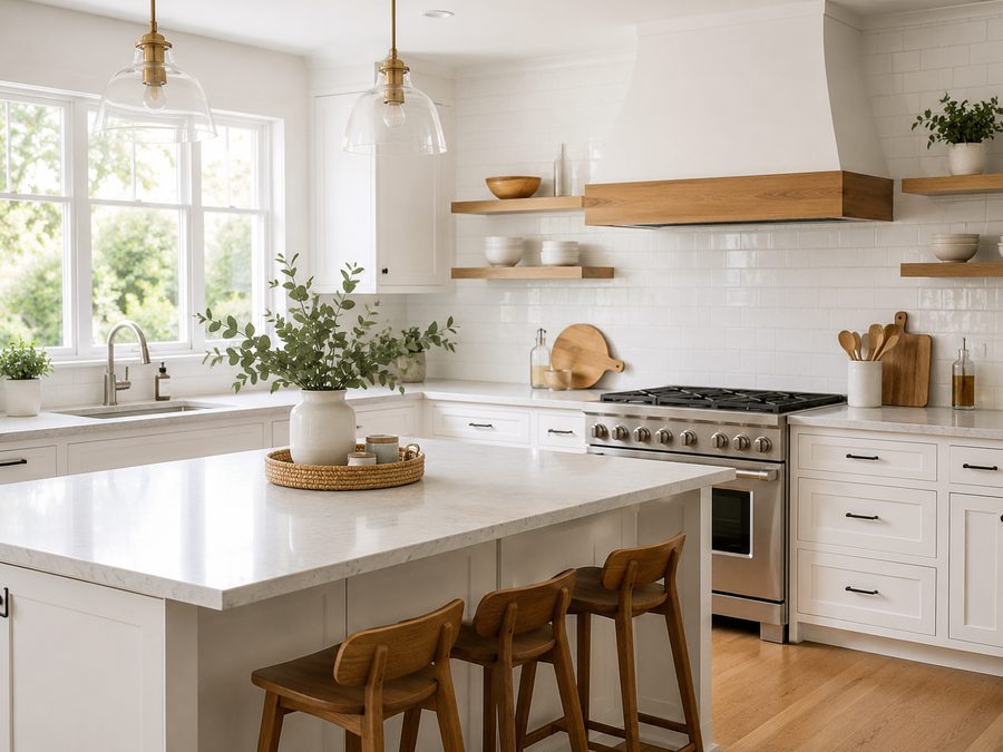 Modern kitchen interior